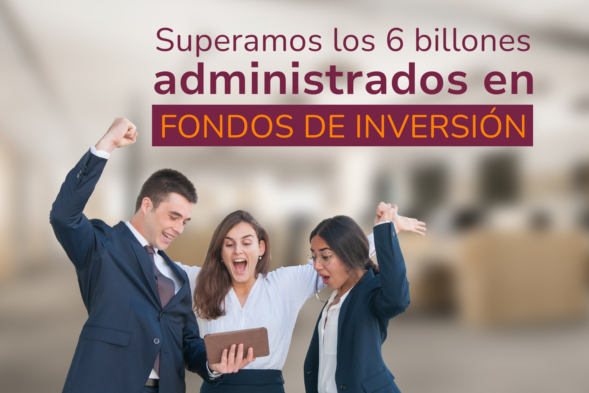 Este resultado es el esfuerzo conjunto de la Vicepresidencia de Inversiones y la Vicepresidencia Comercial, que han logrado engranar las estrategias de inversión para poder presentar a los clientes vehículos y herramientas que sean solidos en términos de rentabilidad, liquidez y seguridad.
