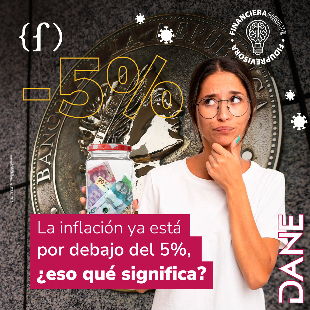 Por primera vez desde 2021, la inflación cae por debajo del 5%. ¿Eso significa que el costo de vida se normalizó? ¿Qué tanto influye el Banco de la República en esa reducción? En este episodio de FinancieraMente, Ricardo González y Jorge Muñoz explican con claridad por qué suben o bajan los precios, qué sectores siguen costosos y qué puede pasar si no se recortan las tasas de interés.